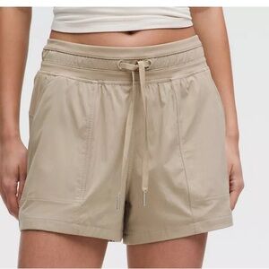 Women's Khaki Lululemon Shorts